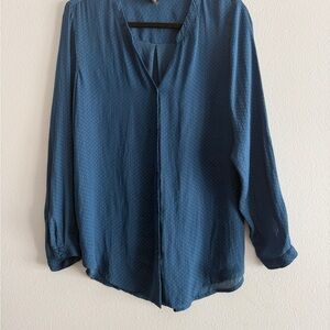 H&M Women’s Teal Blue Blouse size Large